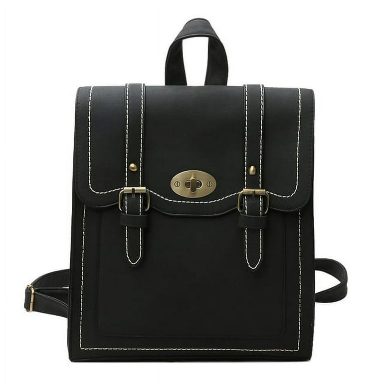 CoCopeaunts Fashion Women Leather Backpack Pu Cool Urban Preppy Style School Bag Backpacks For Teenage Girls Vintage Feminina Shoulder Bags