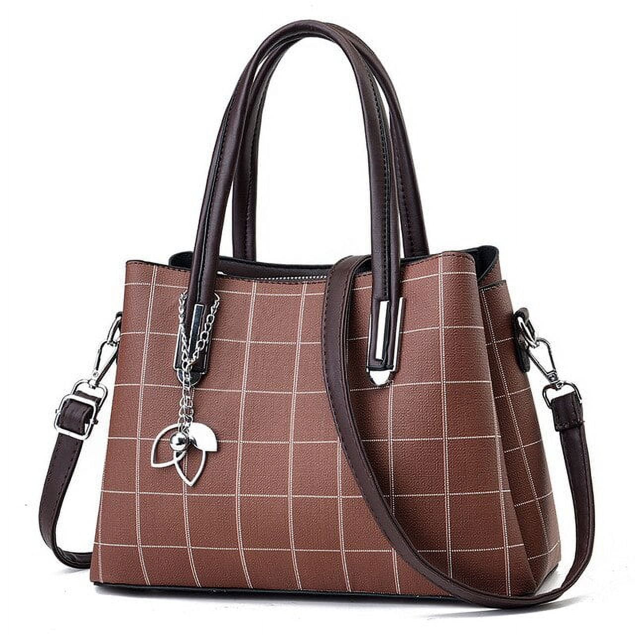 Buy PU Leather Latest Fashion Ladies Handbag With Sling Bag & Clutch Combo  3 Purse Set at Amazon.in