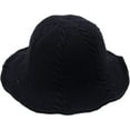 thumbnail image 1 of CoCopeaunts Fisherman Hat Women Winter Versatile Solid Color Chunky Cable Knit Basin Hat Folding Fashion Soft Warm Bucket Hats, 1 of 8