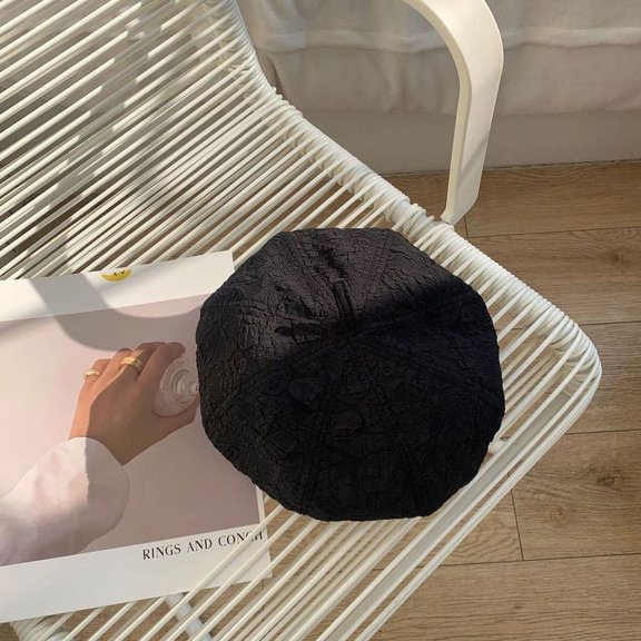 CoCopeaunts Flower Berets Hats For Women Spring French Artist Beanies Hat Retro Beret Painter Caps Lady Autumn Elegant Beret Caps Gorros