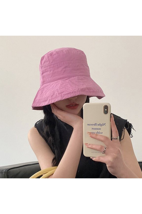 Foldable Wide Brim Sun Hat For Women&Men Outdoor Adjustable Panama Bob Caps Beach UV Protection Hats Summer Visors Fisherman Cap