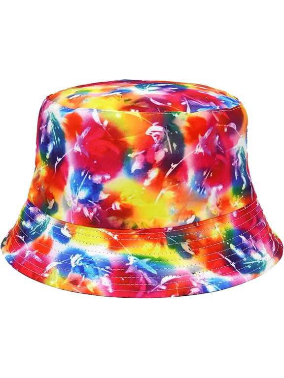 Graffiti Bob Cap Hip Hop Bucket Hat Foldable Double-Sided Fishing Hat Tie Dye Gorros Men Women Beach Sun Fisherman Hat