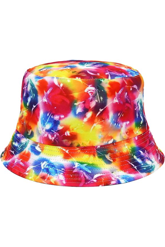 Graffiti Bob Cap Hip Hop Bucket Hat Foldable Double-Sided Fishing Hat Tie Dye Gorros Men Women Beach Sun Fisherman Hat