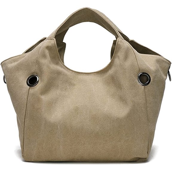 CoCopeaunts Handbag for Women Large Capacity Shoulder Bag Hobo Tote Bag Canvas Satchel