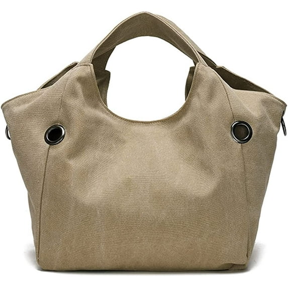 CoCopeaunts Handbag for Women Large Capacity Shoulder Bag Hobo Tote Bag Canvas Satchel