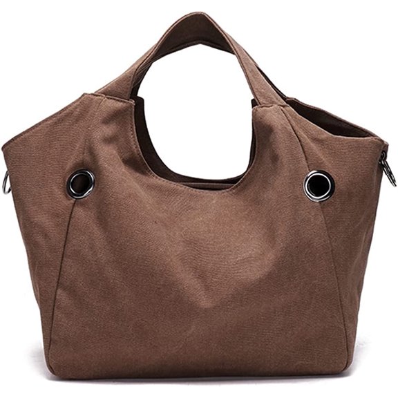 CoCopeaunts Handbag for Women Large Capacity Shoulder Bag Hobo Tote Bag Canvas Satchel