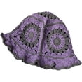 thumbnail image 1 of CoCopeaunts Hollow Knitted Bucket Hat Four Seasons Age-reducing Cute Pot Hat Female Hand-Knitted Fisherman Hat with Fungus Edge, 1 of 8
