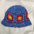 thumbnail image 1 of CoCopeaunts Knitted Flower Bucket Hats For Women Spring Summer Travel Sunshade Hat Hand Crochet Fishermen Cap Female Outdoor Basin Cap Gorro, 1 of 6