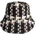 thumbnail image 1 of CoCopeaunts Ladies Bucket Hat Artistic Simple Grid Female Foldable Basin Hat Autumn Winter Warm Soft Packable Fisherman Hats, 1 of 8