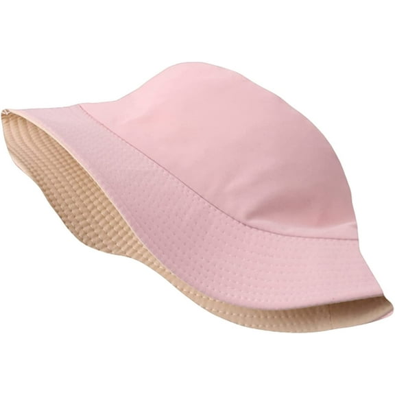 CoCopeaunts Large Bucket Hat Women Solid Double Sided Wear Basin Hat Summer Wide Brim Men Fisherman Hat Casual All-Match