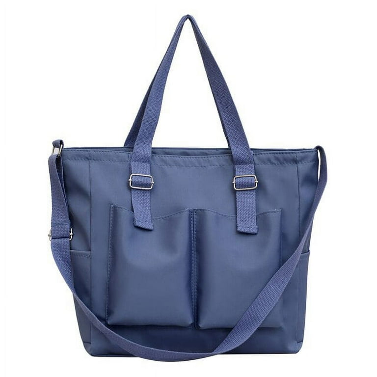 CoCopeaunts Large Capacity Waterproof Nylon Totes For Women Hongkong Style Tool Shoulder Bags Soft Solid Color Big Handbags Female Packages