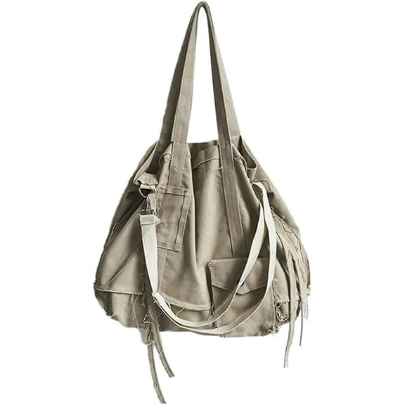 CoCopeaunts Large Crossbody Bag for Men Women Vintage Satchel Messenger Bag Purse Fashion Shoulder Bag