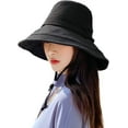 thumbnail image 1 of CoCopeaunts Large Sunhat Wide Brim UV Protection Beach Cap Breathable Fisherman Hat Spring Windproof Hat Stylish Foldable Hiking Travel, 1 of 8