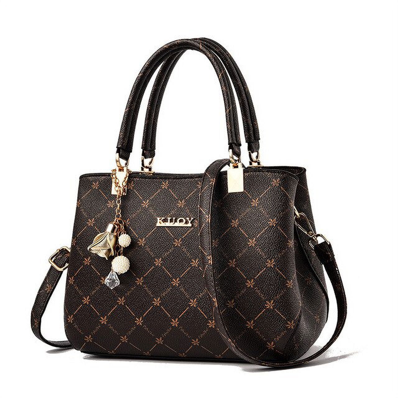 Cocopeaunts Women's Luxury Designer Leather Handbag