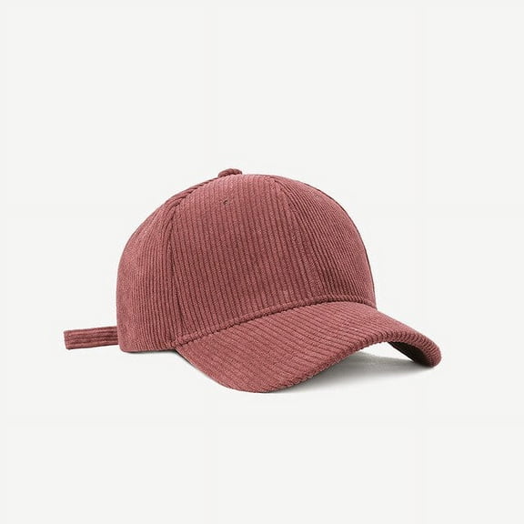 CoCopeaunts Men’s Corduroy Baseball Cap Spring Autumn Baseball Hat Women Men Outdoor Adjustable Hip Hop Gorras Snapback