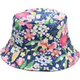 thumbnail image 1 of CoCopeaunts Men's Fisherman Hat Cotton Summer Fishing Bucket Hat for Women Outdoor Sun Protection Fashion Floral Basin Hat, 1 of 8