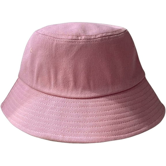 CoCopeaunts Mens Bucket Hat Solid Colors Summer Spring Women Sun Cap Breathable Packable Cotton Outdoor Fisherman Hat