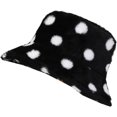 thumbnail image 1 of CoCopeaunts Mens Bucket Hat Winter Thickened Warm Fashion Dots Ear Protector Cap Lady Outdoor Hiking Camping Fisherman Hat, 1 of 8