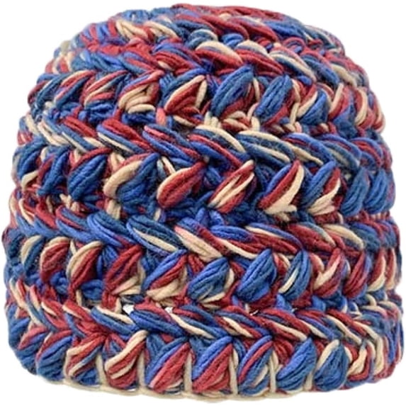 CoCopeaunts Mix Color Knit Hat for Women Autumn Winter Bucket Hats Rainbow Soft Warm Fisherman Hat Casual Costume Accessory