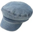 thumbnail image 1 of CoCopeaunts Newsboy Cap Autumn Winter Women Leisure Octagonal Hat Ladies Denim Beret Hat Cowboy Cap Beret Driving Hat, 1 of 8