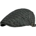 thumbnail image 1 of CoCopeaunts Newsboy Cap Breathable Straw Beret Hat Male Female Adjustable Flat Ivy Cap Vintage Artist Hat Berets for Men Women, 1 of 7