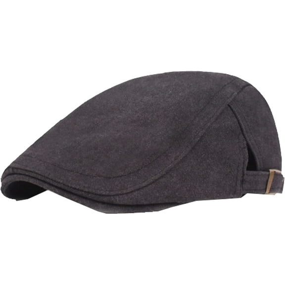 CoCopeaunts Newsboy Cap Classic Vintage Men Women Hat Cotton Beret Adjustable Ivy Cap Casual Spring Summer Sun Hat Beret Hat