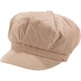 thumbnail image 1 of CoCopeaunts Newsboy Cap Corduroy Octagonal Hats Retro Solid Color Beret Winter Autumn Newsboy Hat Vintage Ivy Cap Painter Hat, 1 of 7