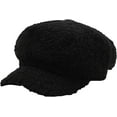 thumbnail image 1 of CoCopeaunts Newsboy Cap Thick Warm Winter Hat Outdoor Cabbie Hat Octagonal Beret Cap Lady Vintage Artist Painter Beret Hat, 1 of 7