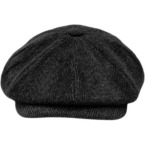 CoCopeaunts Newsboy Cap Unisex Berets Cap Flat Ivy Cap Adjustable Newsboy Hats for Men Women Casual Outdoor Sunhat Cabbie Hat