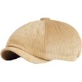 thumbnail image 1 of CoCopeaunts Newsboy Cap Unisex Berets Cap Flat Ivy Cap Newsboy Hats for Men Women Casual Outdoor Sunhat Cabbie Hat, 1 of 8