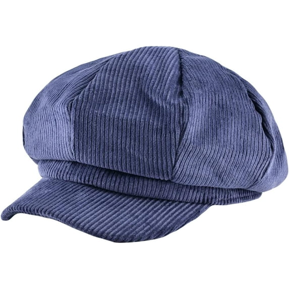 CoCopeaunts Newsboy Cap Unisex Octagonal Hat Men Autumn Corduroy Fabric Mens Newsboy Hat Women Solid Color Hats for Men Beret