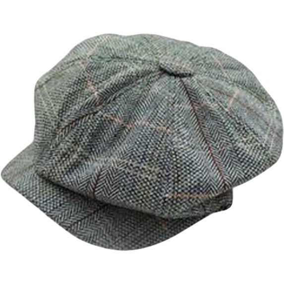 CoCopeaunts Newsboy Cap Unisex Women Men Fashion Casual Warm Plaid Octagonal Cap Autumn Retro Newsboy Hat Winter Beret Hat
