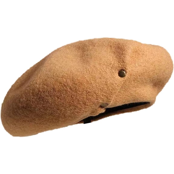 CoCopeaunts Newsboy Cap Vintage French Artist Berets Soft Warm Woolen Button Design Stylish Painter Beret Hats Cover Head Caps