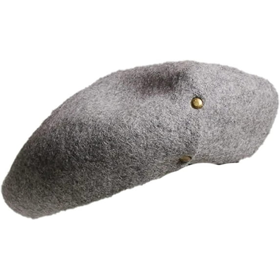 CoCopeaunts Newsboy Cap Vintage French Artist Berets Soft Warm Woolen Button Design Stylish Painter Beret Hats Cover Head Caps