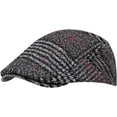 thumbnail image 1 of CoCopeaunts Newsboy Cap Woolen Plaid Mens Beret Ladies Beret Literary Youth Cabbie Hat Ivy Cap Peaked Cap Winter Hat, 1 of 7