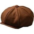 thumbnail image 1 of CoCopeaunts Newsboy Cap for Men 8 Panels Hat Spring Autumn Classic Octagonal Hat Flat Caps Women Beret Hats for Women, 1 of 7