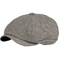 thumbnail image 1 of CoCopeaunts Newsboy Hats for Men Autumn Winter Hat Thick Warm Octagonal Newsboy Cap Retro Artist Painter Beret Hat Flat Ivy Cap, 1 of 7