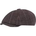 thumbnail image 1 of CoCopeaunts Newsboy Hats for Men Beret Vintage Retro Octagonal Newsboy Cap Autumn Winter Artist Painter Plaid Beret Hat, 1 of 7