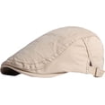 thumbnail image 1 of CoCopeaunts Newsboy Hats for Men Berets Cotton Ivy Newsboy Flat Cap Spring Summer Artist Painter Beret Hat Adjustable Cabbie Hat, 1 of 8
