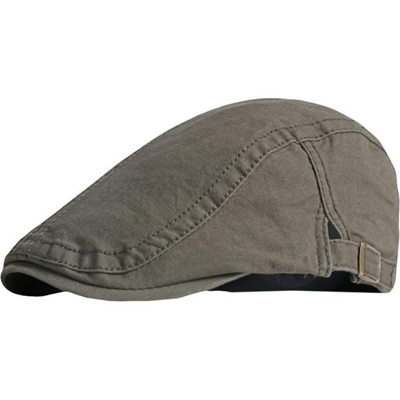 CoCopeaunts Newsboy Hats for Men Berets Cotton Ivy Newsboy Flat Cap Spring Summer Artist Painter Beret Hat Adjustable Cabbie Hat