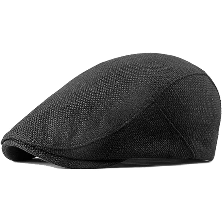 CoCopeaunts Newsboy Hats for Men Cabbie Warm Peaked Caps Classic