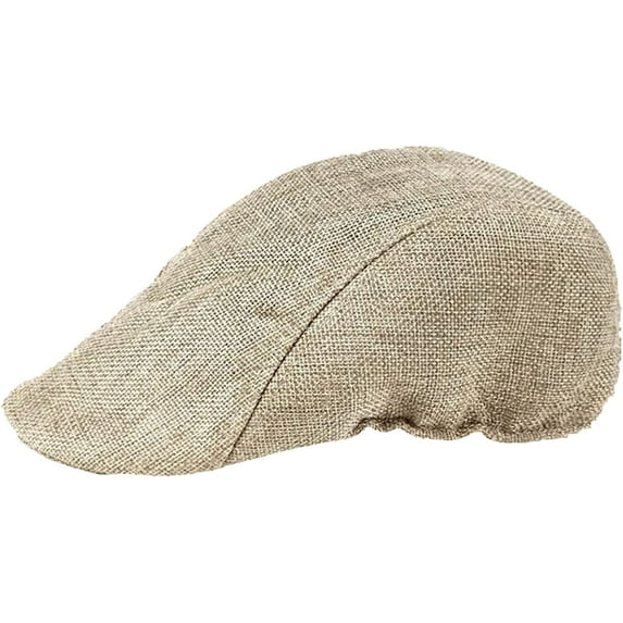 CoCopeaunts Newsboy Hats for Men Classic Irish Flat Ivy Cap Tweed Newsboy Cap for Men Retro Cabbie Hats for Women