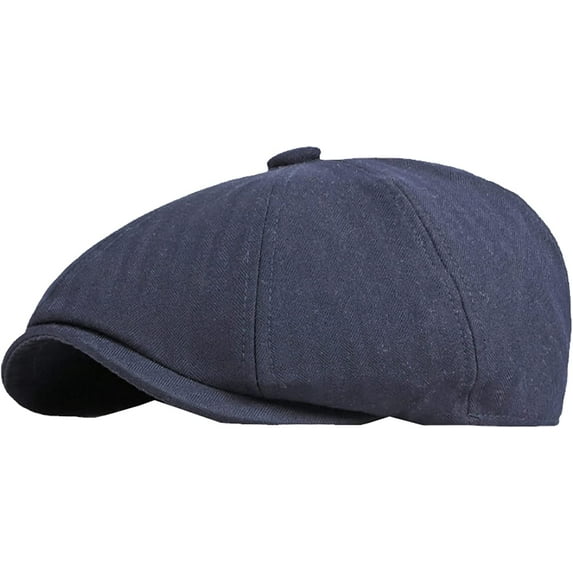 CoCopeaunts Newsboy Hats for Men Solid Plain Flat Cap Vintage Artist Painter Ivy Hat Octagonal Newsboy Cap Retro Beret Hat