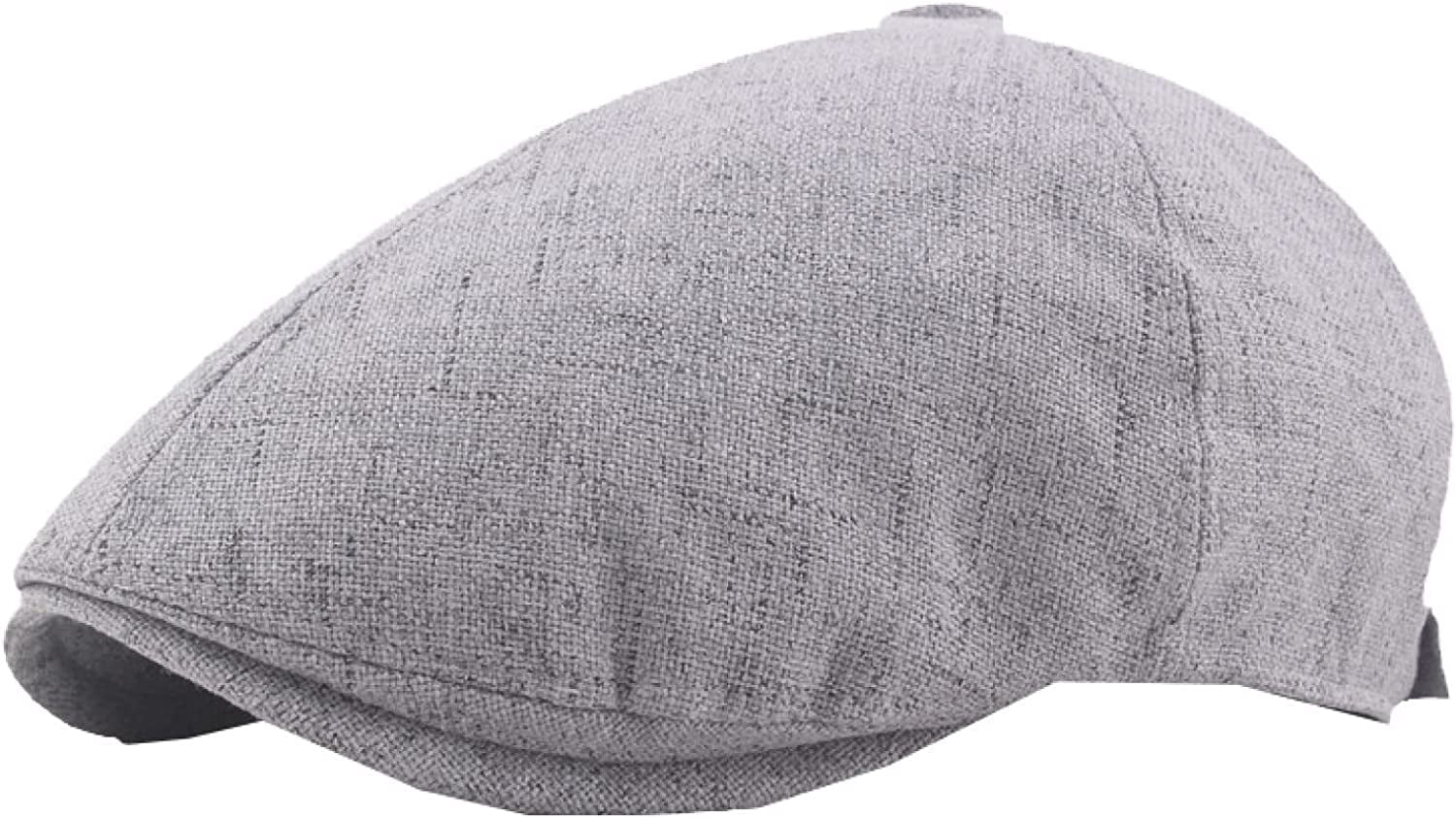 Octagonal Hat CoCopeaunts Newsboy Hats for Men Women Vintage Octagonal Cap Breathable ...