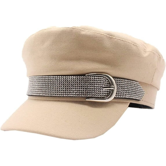 CoCopeaunts Newsboy Hats for Women Cotton Hat British Style Warm Retro Newsboy Caps Military Octagonal Cap Female Visor Caps