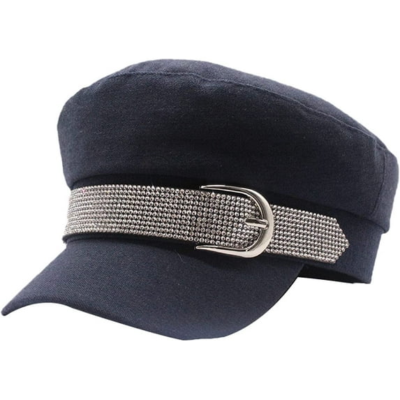 CoCopeaunts Newsboy Hats for Women Cotton Hat British Style Warm Retro Newsboy Caps Military Octagonal Cap Female Visor Caps