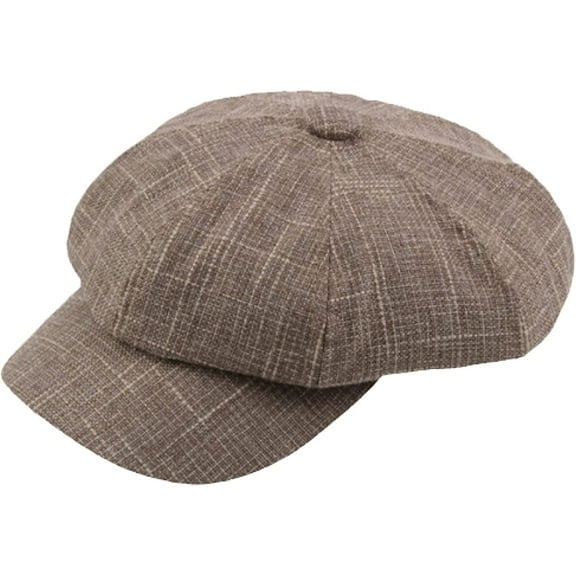 CoCopeaunts Newsboy Hats for Women Flat Cap Vintage Plaid Octagonal Newsboy Cap Artist Painter Berets Casual Adjustable Beret Hat