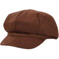 thumbnail image 1 of CoCopeaunts Newsboy Hats for Women Octagonal Cap Solid Color Newsboy Hat Autumn Winter Hat Vintage Female Beret, 1 of 7