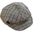 thumbnail image 1 of CoCopeaunts Newsboy Hats for Women Solid Plain Octagonal Newsboy Cap Men Ladies Casual Cotton Hat Winter Beret Women Painter Cap, 1 of 7