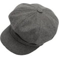 thumbnail image 1 of CoCopeaunts Newsboy Hats for Women Solid Plain Octagonal Newsboy Cap Men Ladies Casual Hat Winter Beret Women Painter Cap, 1 of 7